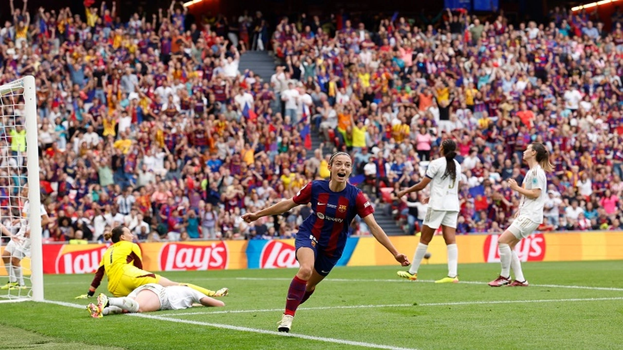 برشلونة يواجه ليون في نهائي دوري أبطال أوروبا للسيدات قريبًا